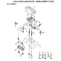Craftsman 917257280 seat assembly diagram