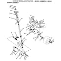 Craftsman 917254531 steering assembly diagram
