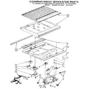 Whirlpool ET18ZKXXW00 compartment separator diagram