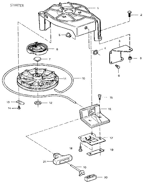 Craftsman 225581984 starter diagram