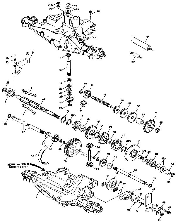 Craftsman 143915-015 replacement parts diagram