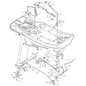 Craftsman 502255094 mower housing suspension diagram