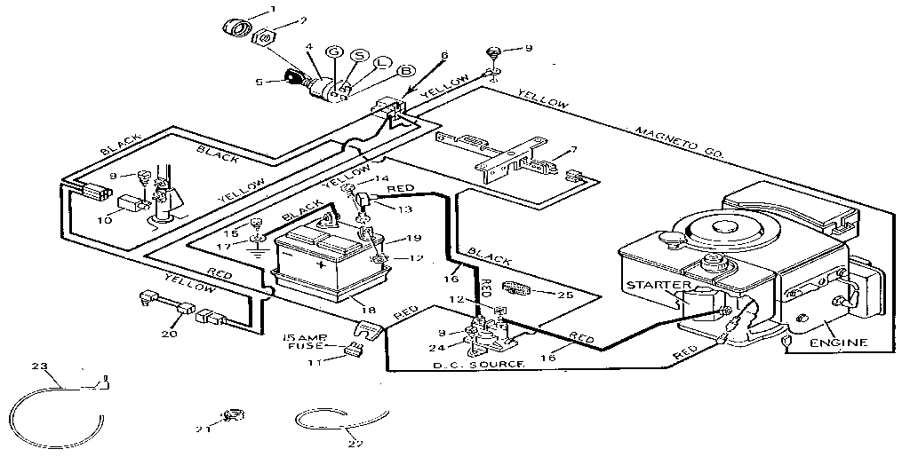 Craftsman 502255094 wiring system diagram