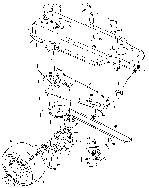 Craftsman 502255530 motion drive diagram