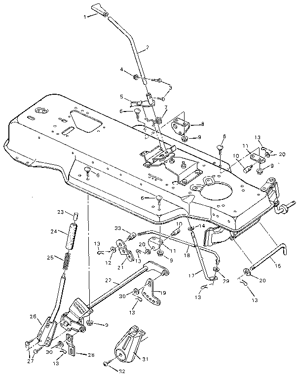 Craftsman 502255530 mower suspension diagram