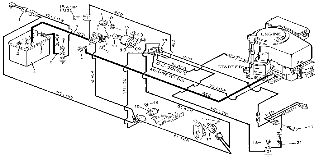 Craftsman 502255530 wiring diagram
