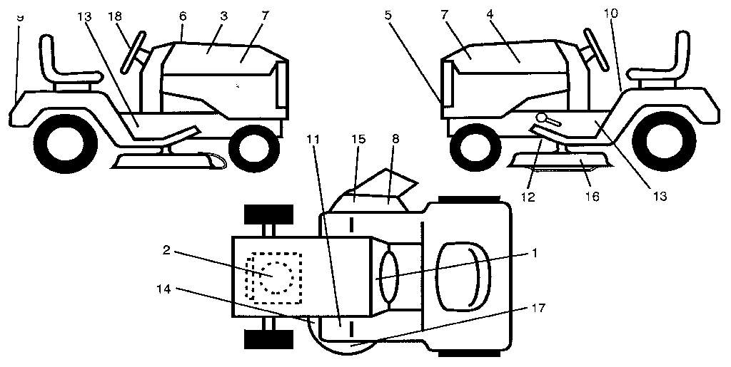 Craftsman 917255580 decals diagram