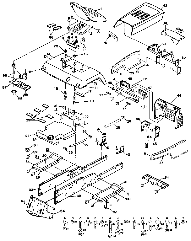 Craftsman 917255933 chassis and enclosures diagram