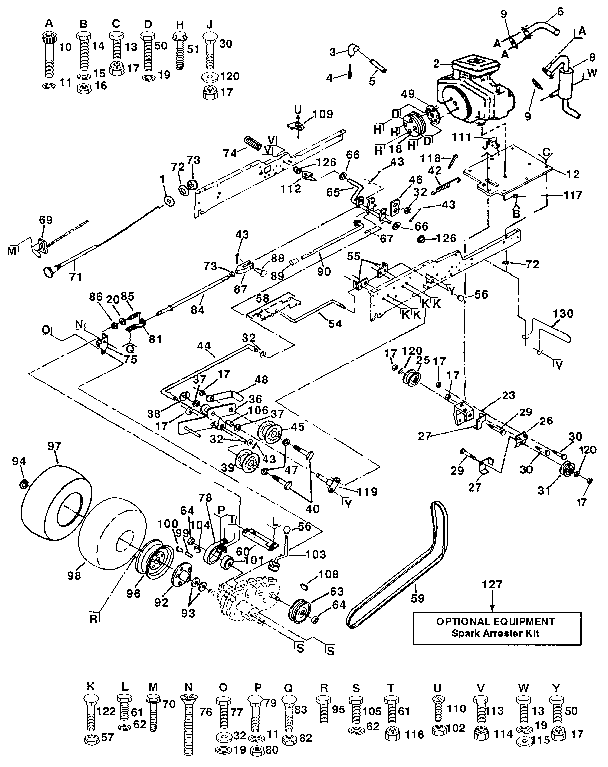Craftsman 917255933 drive diagram