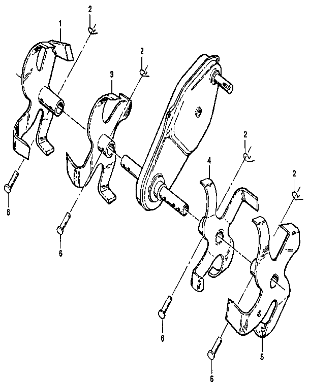 Craftsman 917298331 tine assembly diagram