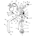 Campbell Hausfeld AL2305 motor assembly diagram