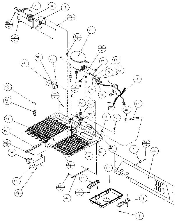 Amana 85161-P1117111W unit parts diagram