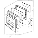 Kenmore 7218903580 door diagram