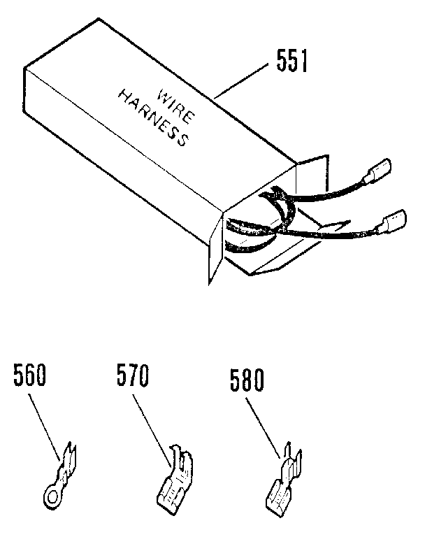 Kenmore 9114832990 wire harnesses and compnents diagram