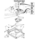 Kenmore 11092284100 machine base diagram