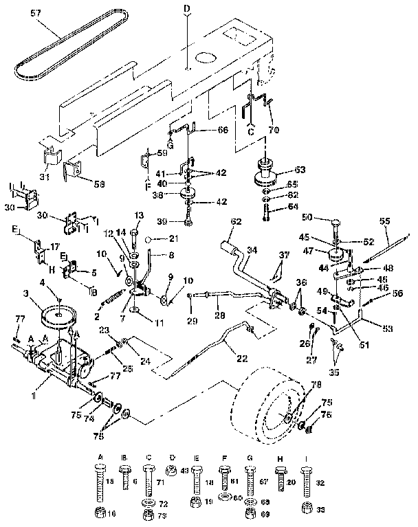 Craftsman 917254532 drive diagram