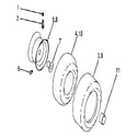 Craftsman 917254532 wheels & tires diagram