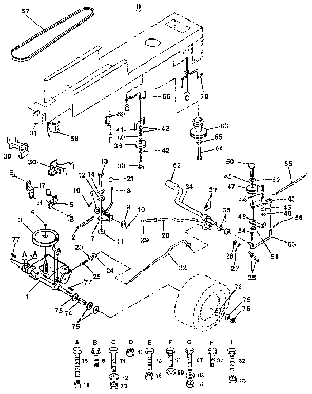 Craftsman 917255522 drive diagram