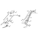 Craftsman 917298850 handle assembly diagram