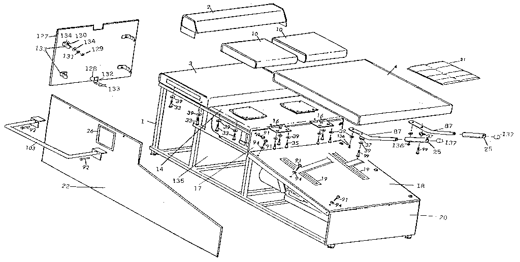 Lifestyler 614299093 main frame diagram