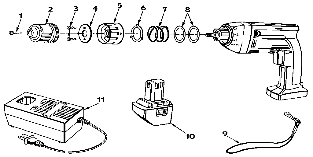 Craftsman 315111890 unit parts diagram