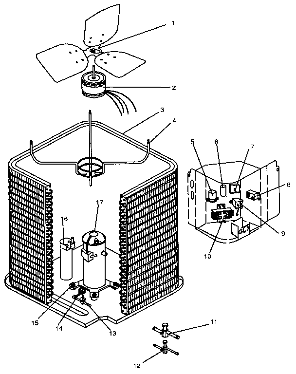 ICP CA9060VKA1 functional diagram