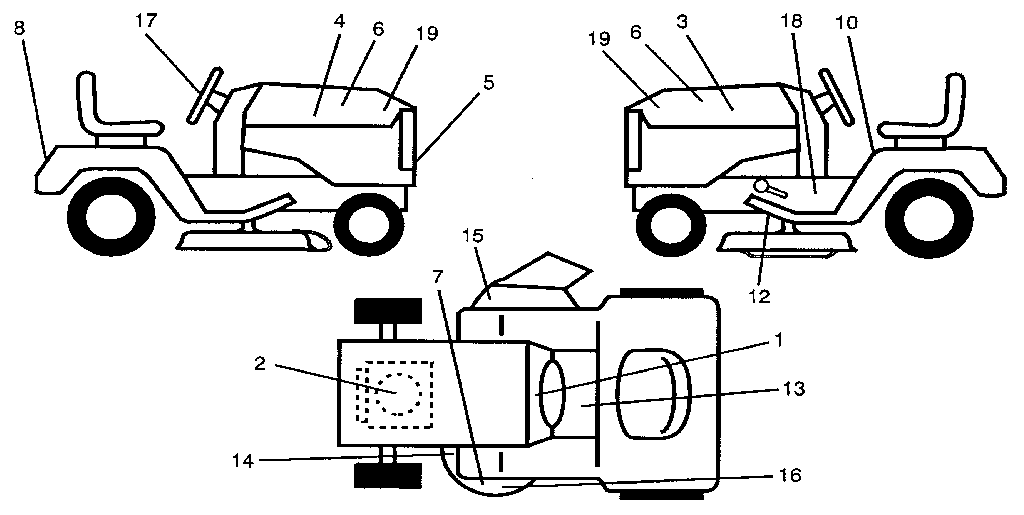 Craftsman 917256850 decals diagram