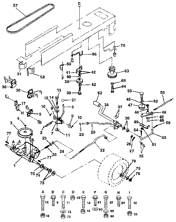 Craftsman 917255571 drive diagram