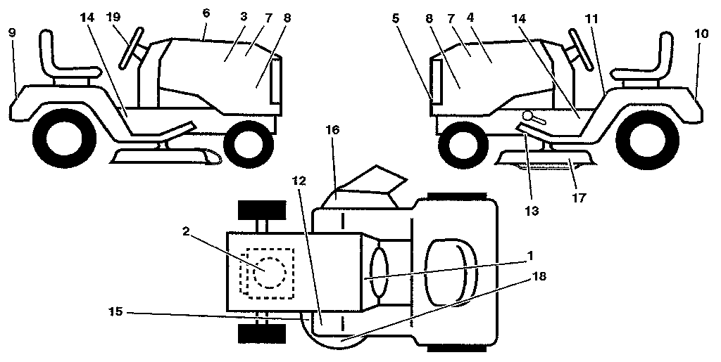 Craftsman 917255571 decals diagram