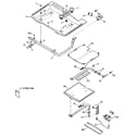 Kenmore 3627351890 burner section diagram