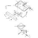 Kenmore 3627271592 burner section diagram