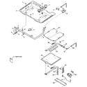 Kenmore 3627381991 burner section diagram