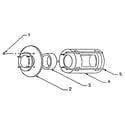Yukon M-99-90 combustion chamber ass'y (rd80087) diagram