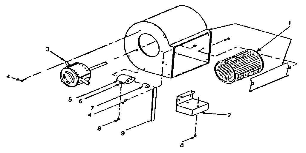 Yukon M-99-90 blower assembly (rm10490) diagram