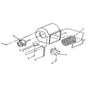 Yukon M-99-90 blower assembly (rm10490) diagram
