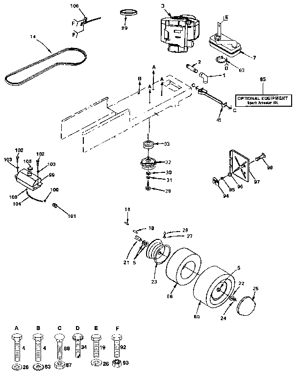 Craftsman 917255250 engine diagram