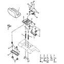 Craftsman 917255250 seat assembly diagram