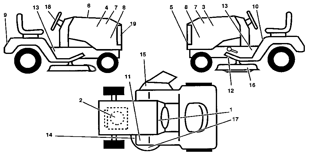 Craftsman 917255561 decals diagram