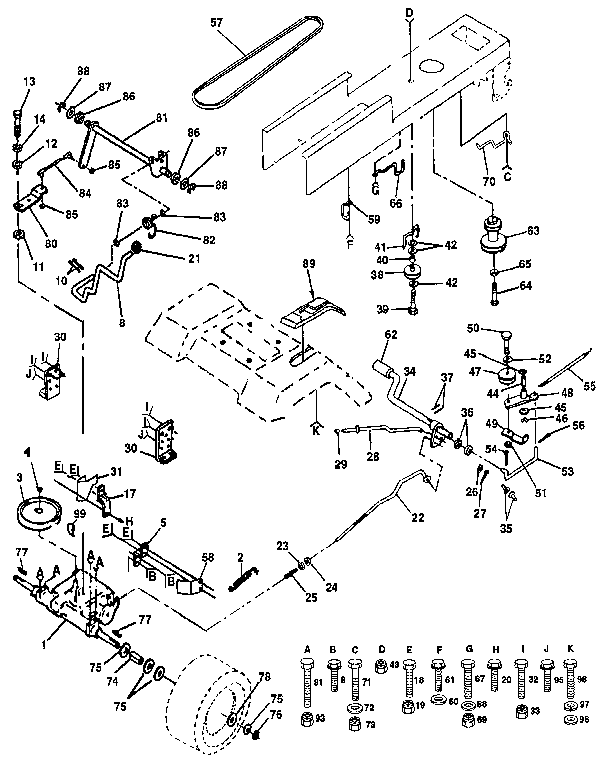 Craftsman 917255691 drive diagram