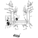 Kenmore 10557 cart illustration diagram