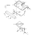 Kenmore 3627131891 burner section diagram