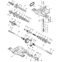 Footedana 4360-41 transaxle diagram
