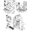 Jenn-Air JRTD225RB/M9C75B ice maker section diagram