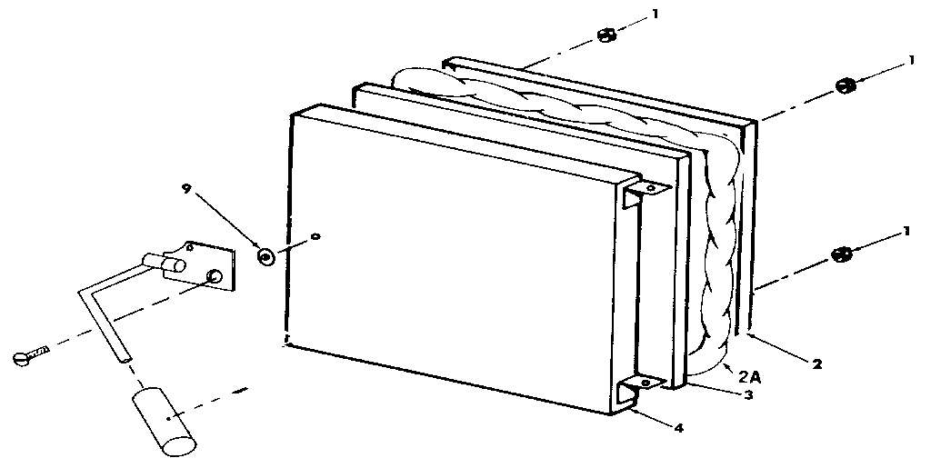Yukon LWO-112 fire door assembly diagram