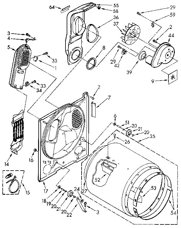 Kenmore 11096273600 bulkhead diagram