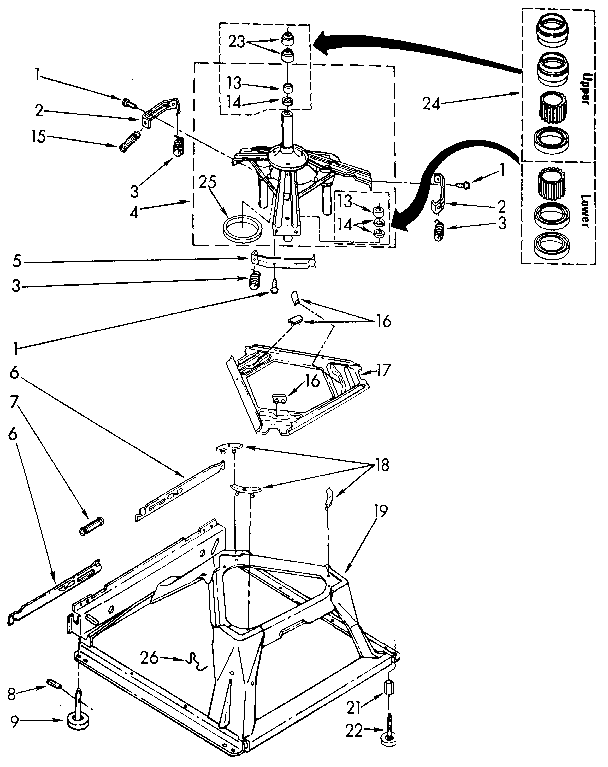 Kenmore 11091278800 machine diagram