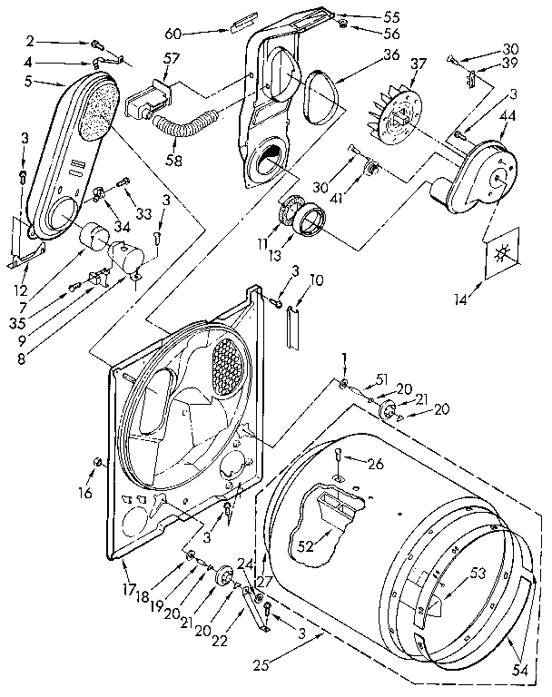 Kenmore 11097282800 bulkhead diagram