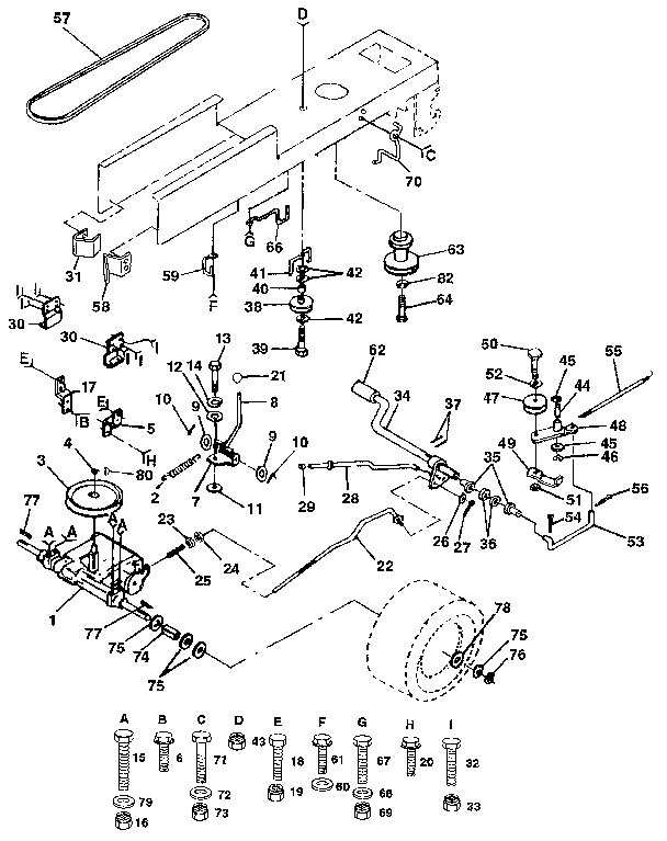 Craftsman 917257211 drive diagram