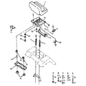 Craftsman 917257211 seat assembly diagram