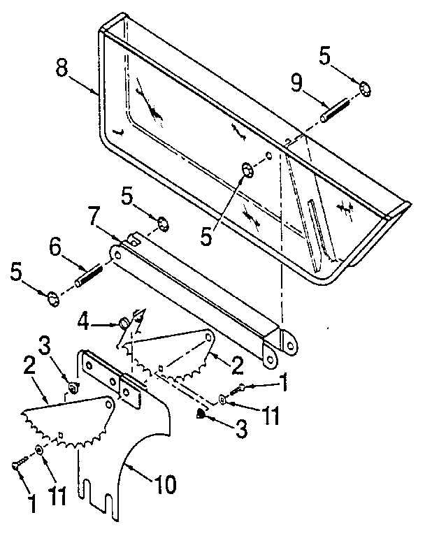Ryobi BT3000-1987 blade guard assembly diagram